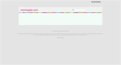 Desktop Screenshot of merengala.com