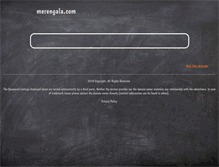 Tablet Screenshot of merengala.com